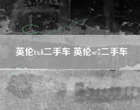 英伦tx4二手车 英伦sc7二手车