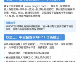中国平安车险电子保单查询 平安车险电子保单从哪里查询