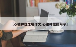 【心驰神往之境作文,心驰神往的句子】