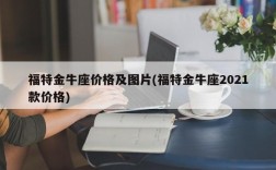 福特金牛座价格及图片(福特金牛座2021款价格)