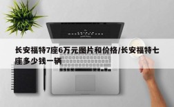 长安福特7座6万元图片和价格/长安福特七座多少钱一辆