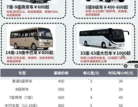 商务车的种类和价格(商务车的种类和价格有哪些)