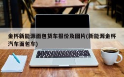 金杯新能源面包货车报价及图片(新能源金杯汽车面包车)