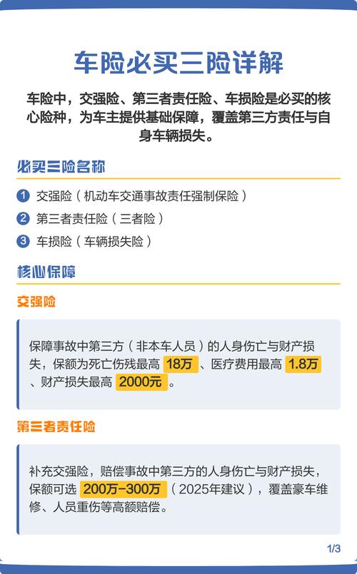 车险必买三大险是什么/车险必买三大险是什么意思