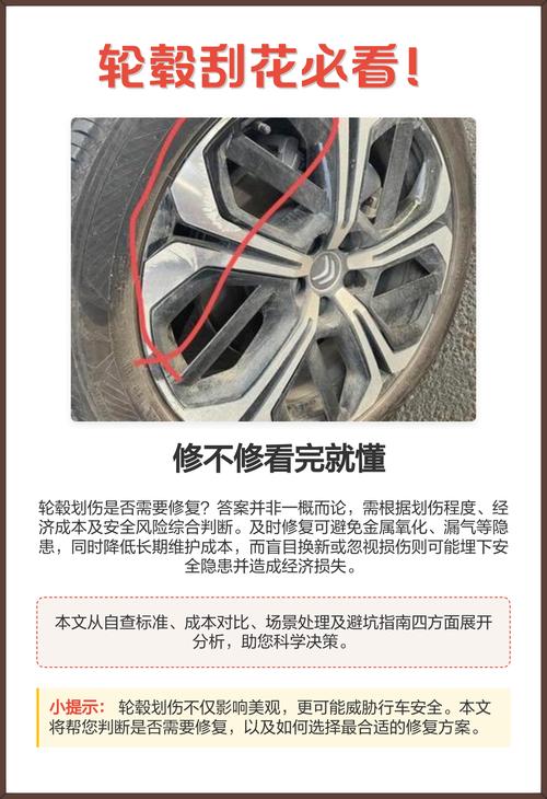 铝合金轮毂刮花了怎么修复 铝合金轮毂刮花了怎么办,能修复吗